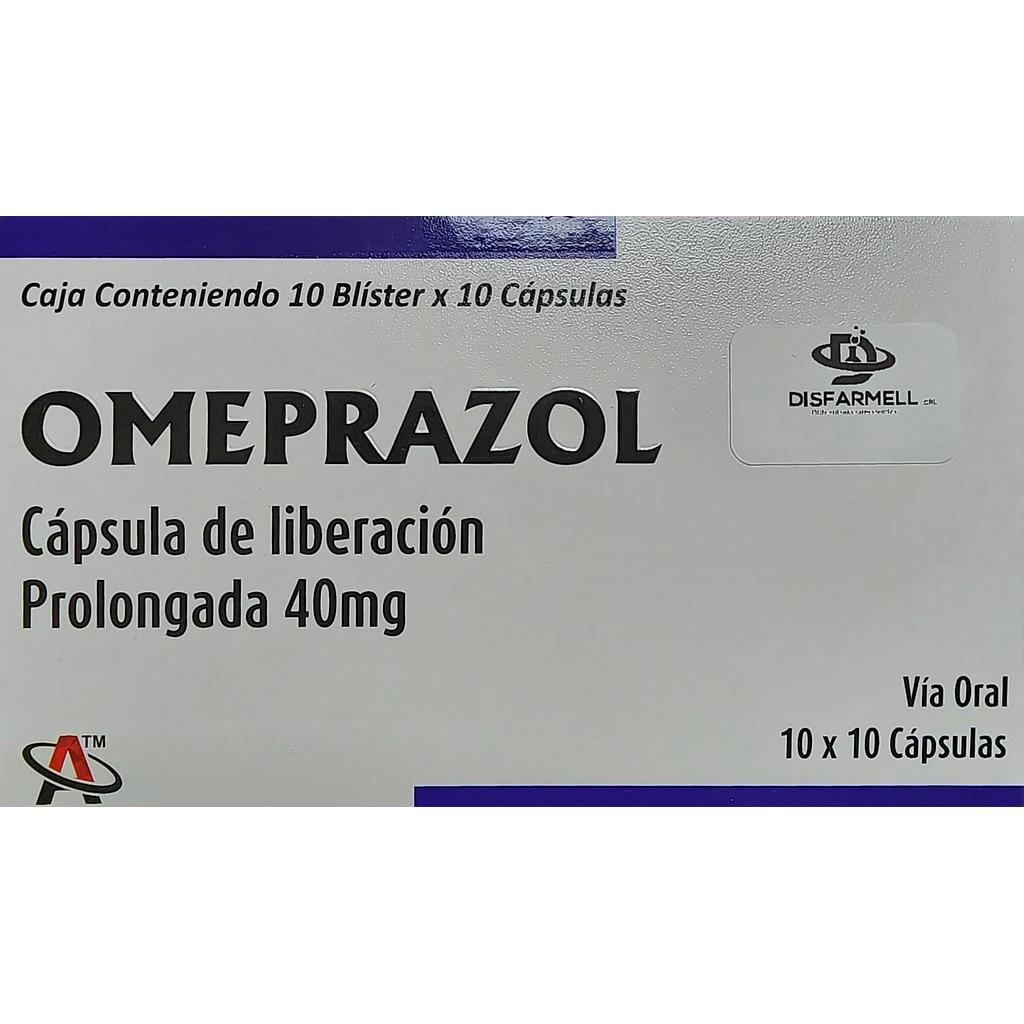 Omeprazol Aarnexxt 40mg x 100 Caps