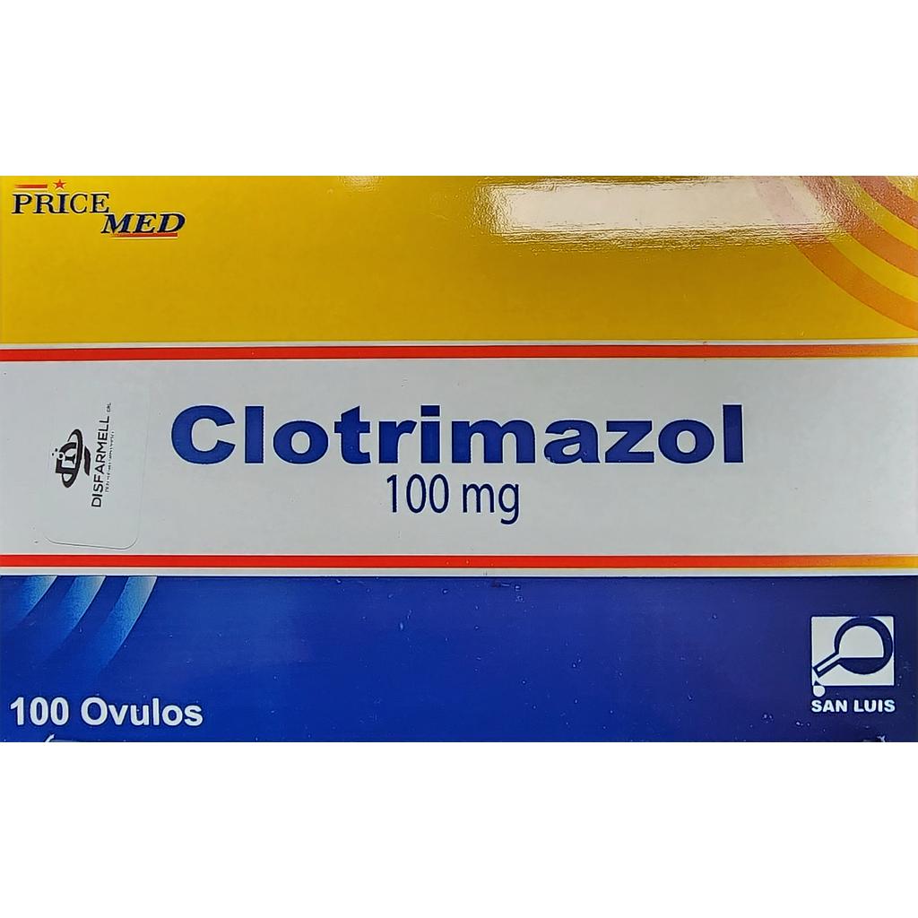 Clotrimazol Pricemed 100mg x 100 Ovulos