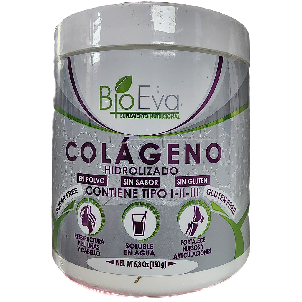 Colageno Hidrolizado Bioeva polvo x 150gr