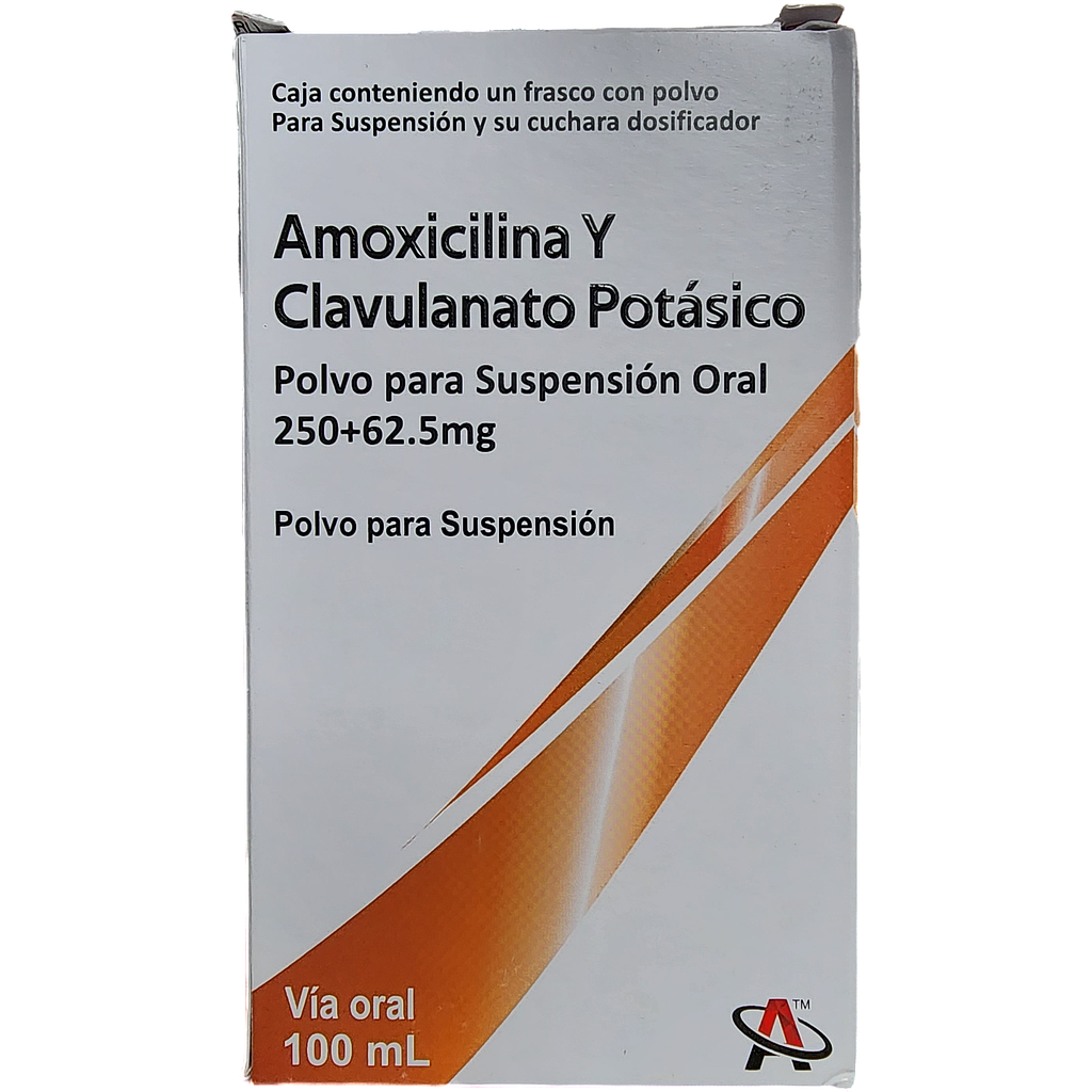 Amoxicilina+Acido Clavulinico Aarnext 250/62.5mg x 100ml