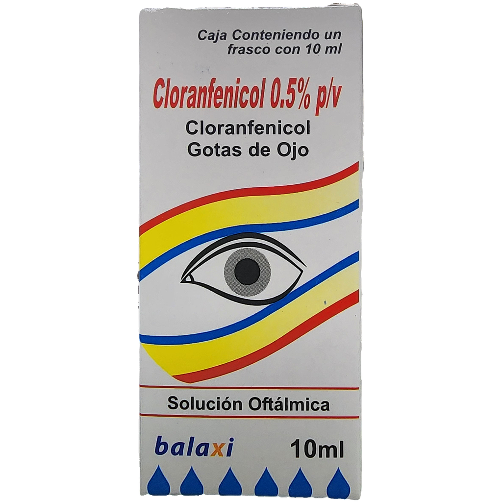 Cloranfenicol Balaxi 0.5% Gotas x 10ml