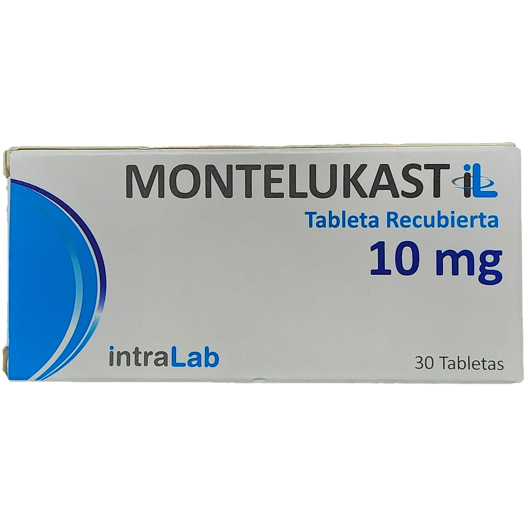 Montelukast Intralab 10mg x 30 Tabs (Masticables)