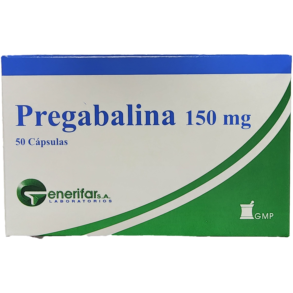 Pregabalina Generifar 150mg x 50 Caps