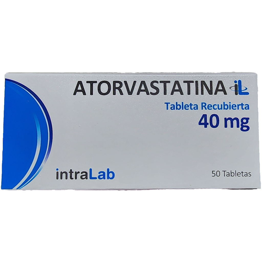 Atorvastatina Intralab 40mg x 50 Tabs