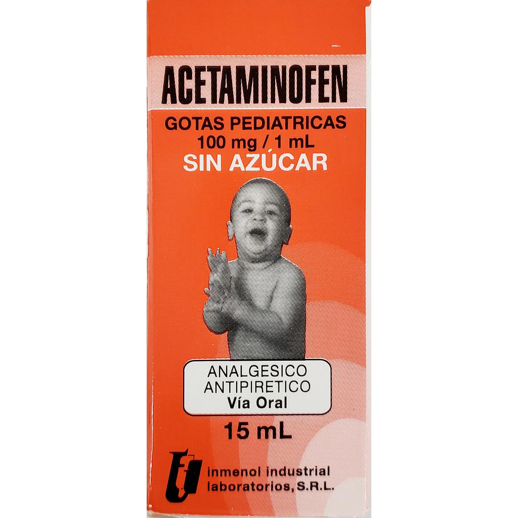 Acetaminofen Inmenol Gotas x 15ml