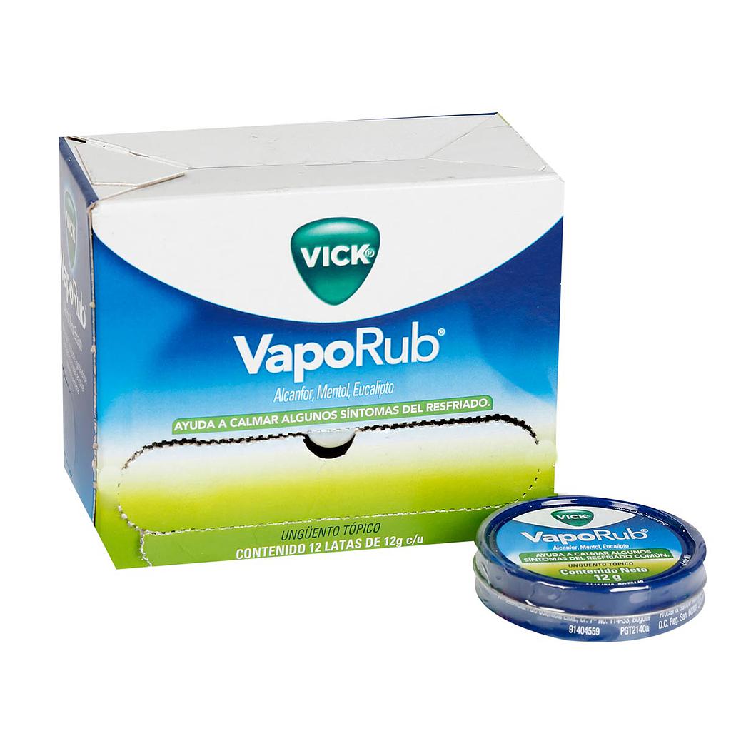 Vick Vaporub 12gr x 12 Unds