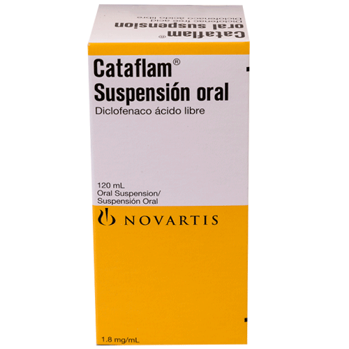 Cataflam Susp 1.8mg x 120ml