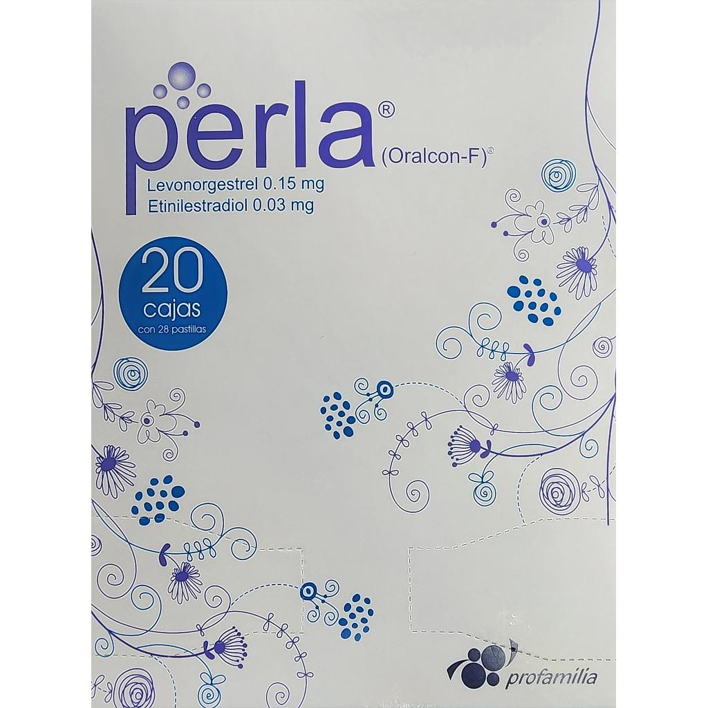 Perla Anticonceptiva Oral Disp x 20 Caps