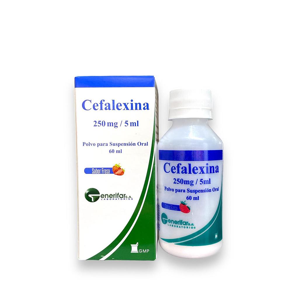 Cefalexina Sups Generifar 250mg/5ml x 60ml