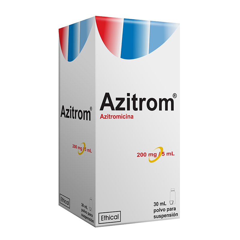 Azitrom 200mg/5ml Polvo Susp x 30ml