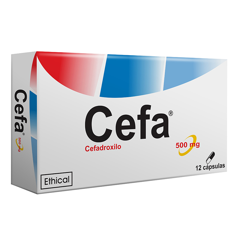 Cefa 500mg x 12 Comps