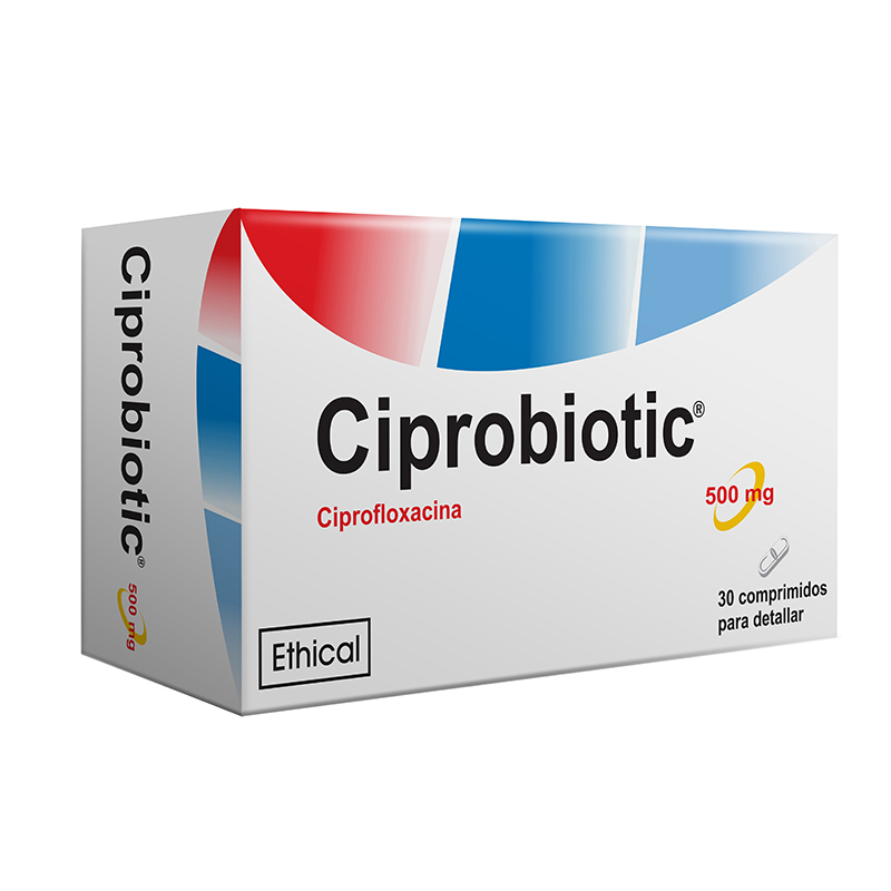 Ciprobiotic 500mg x 30 Comps