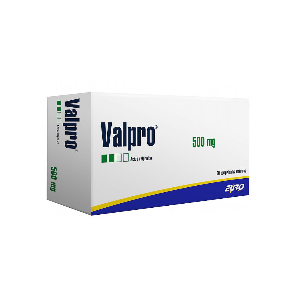 Valpro 500mg x 30 Comps