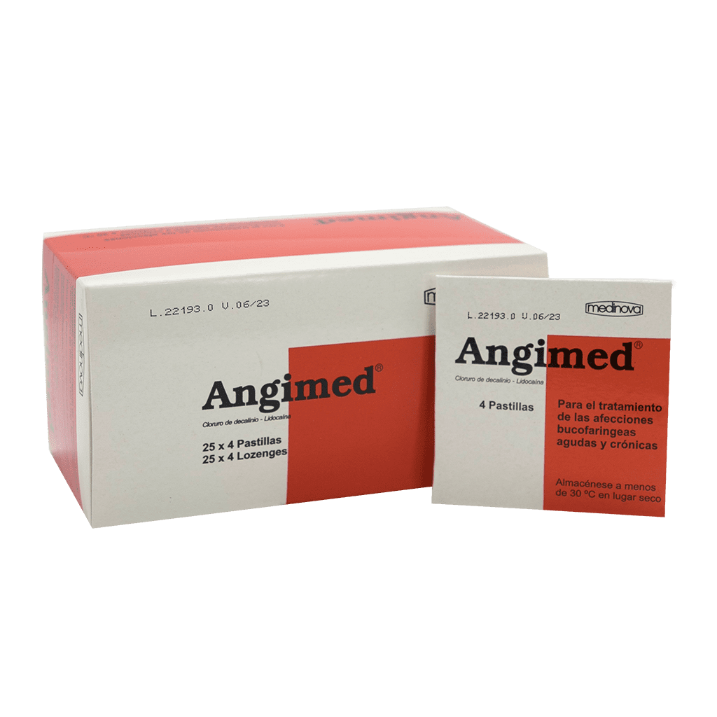 Angimed x 25 Sobres/4 Caps