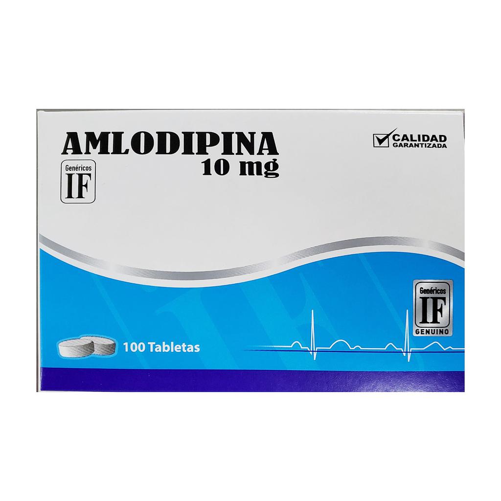 Amlodipina IF 10mg x 100 Caps