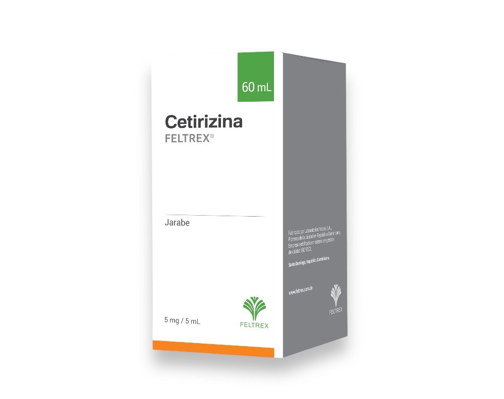 Cetirizina Feltrex 5mg/5ml Jbe x 60ml