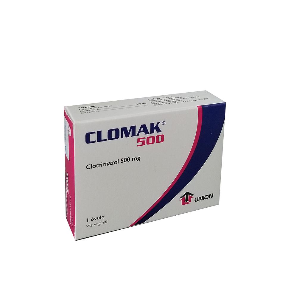 Clomak 500mg x 1 Ovulo