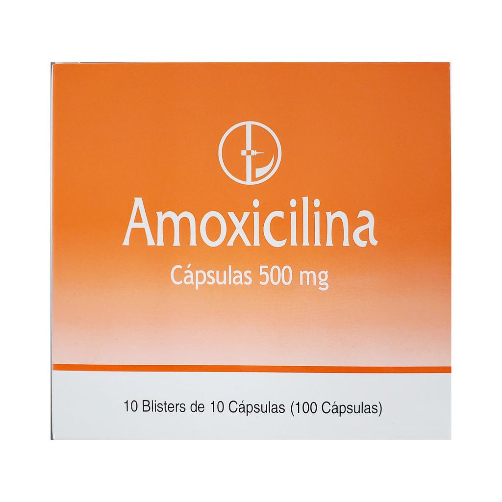 Amoxicilina Caplin Point 500mg x 100 Caps