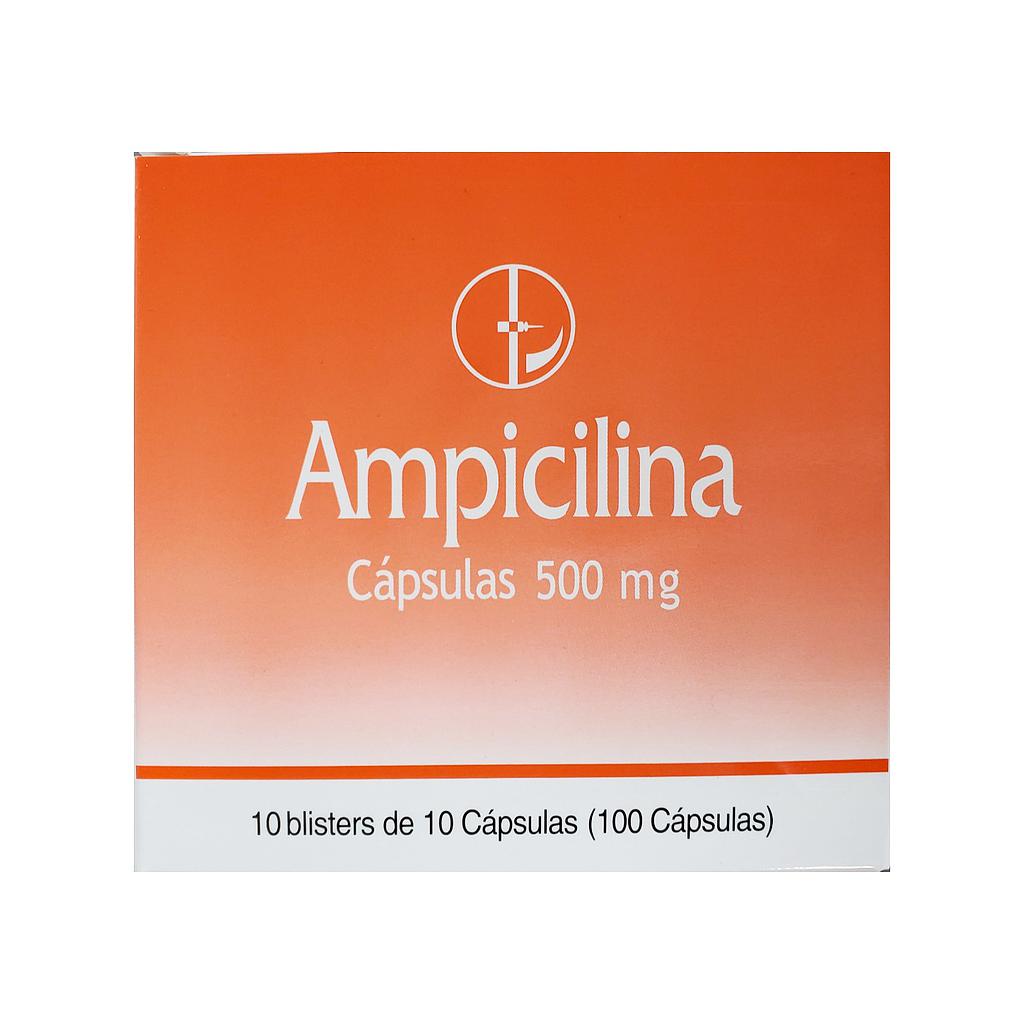 Ampicilina Caplin Point 500mg x 100 Caps