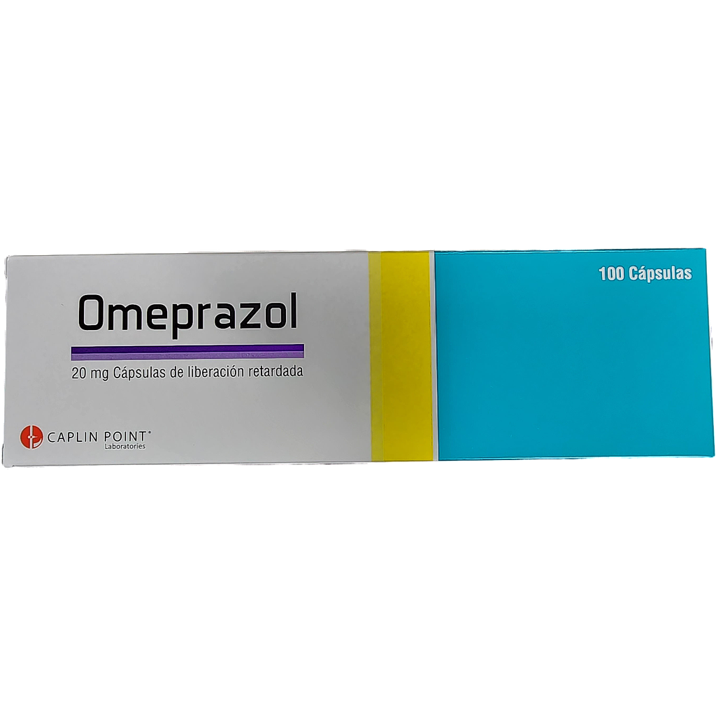Omeprazol Caplin Point 20mg x 100 Caps