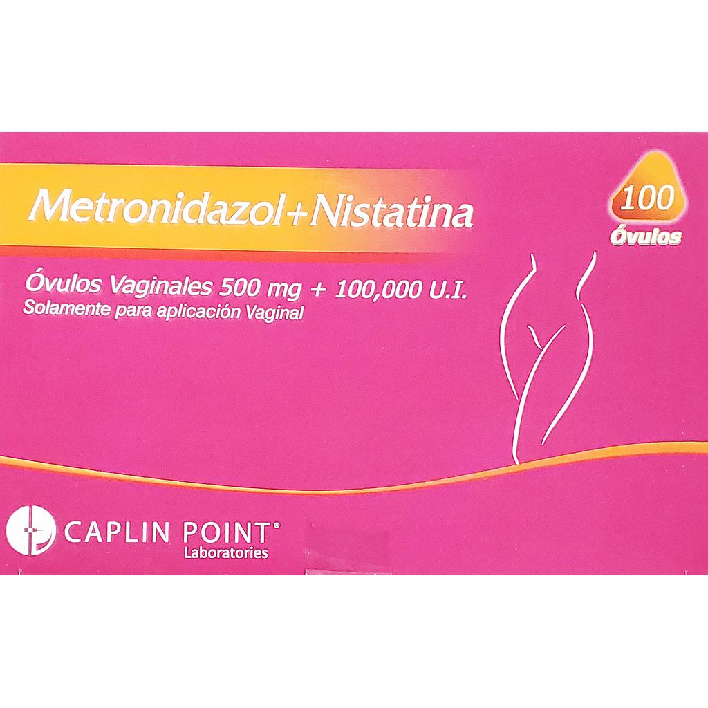 Metronidazol+Nistatina Caplin Point x 100 Ovulos