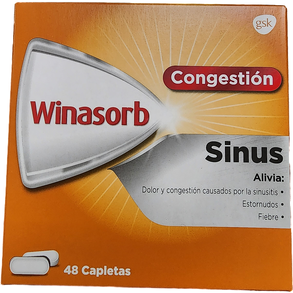 Winasorb Sinus x 12 Sobres/48 Caps