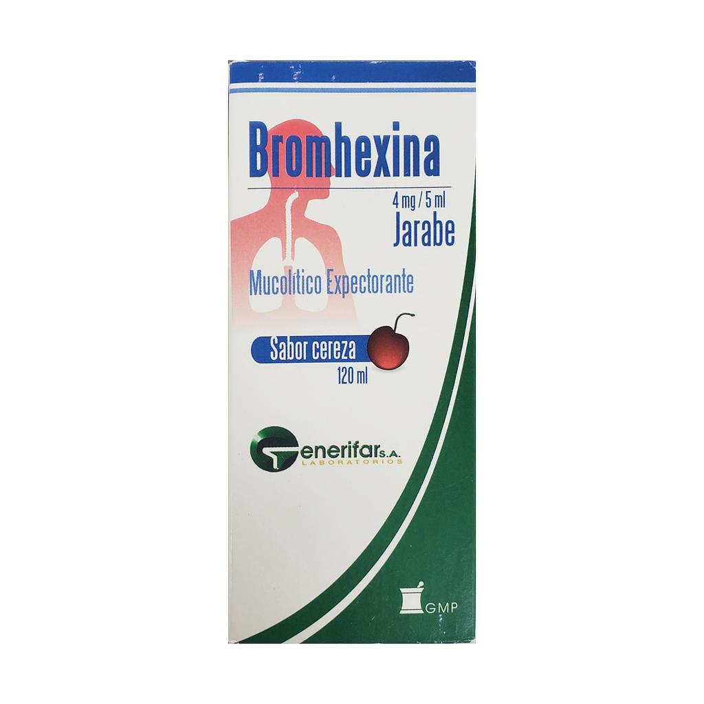 Bromhexina Generifar 4mg/5ml x 120ml Jbe