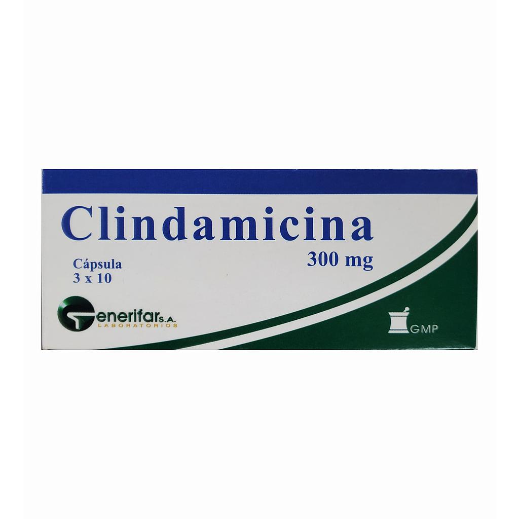 Clindamicina Generifar 300mg x 30 Caps