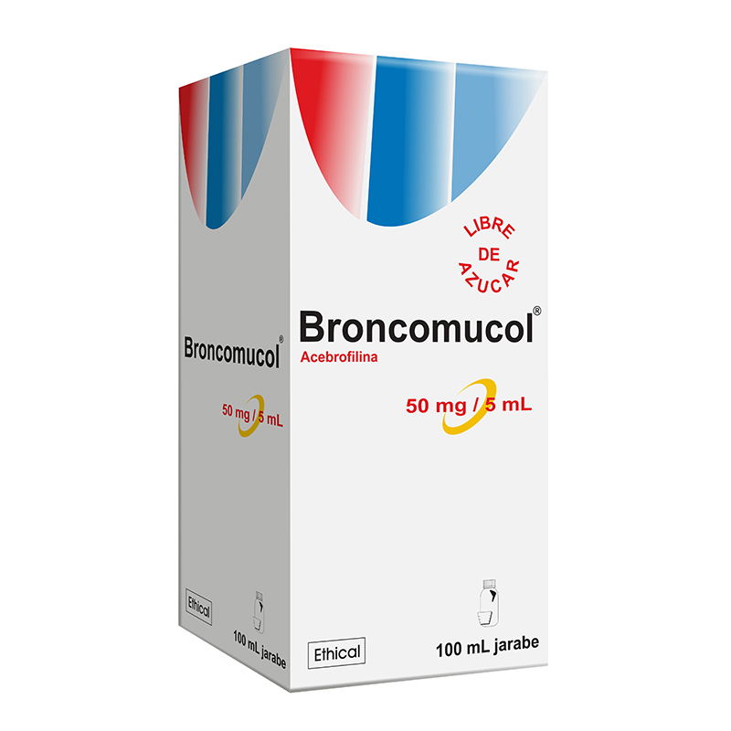 Broncomucol 50mg/5ml Jbe x 100ml