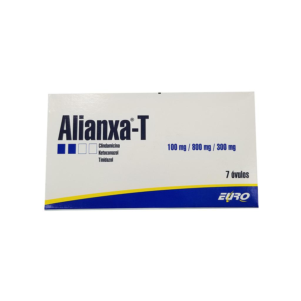 Alianxa-T 100/800/300mg x 7 Ovulos