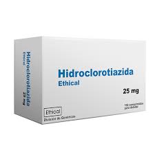 Hidroclorotiazida Ethical 25mg x 100 Comps