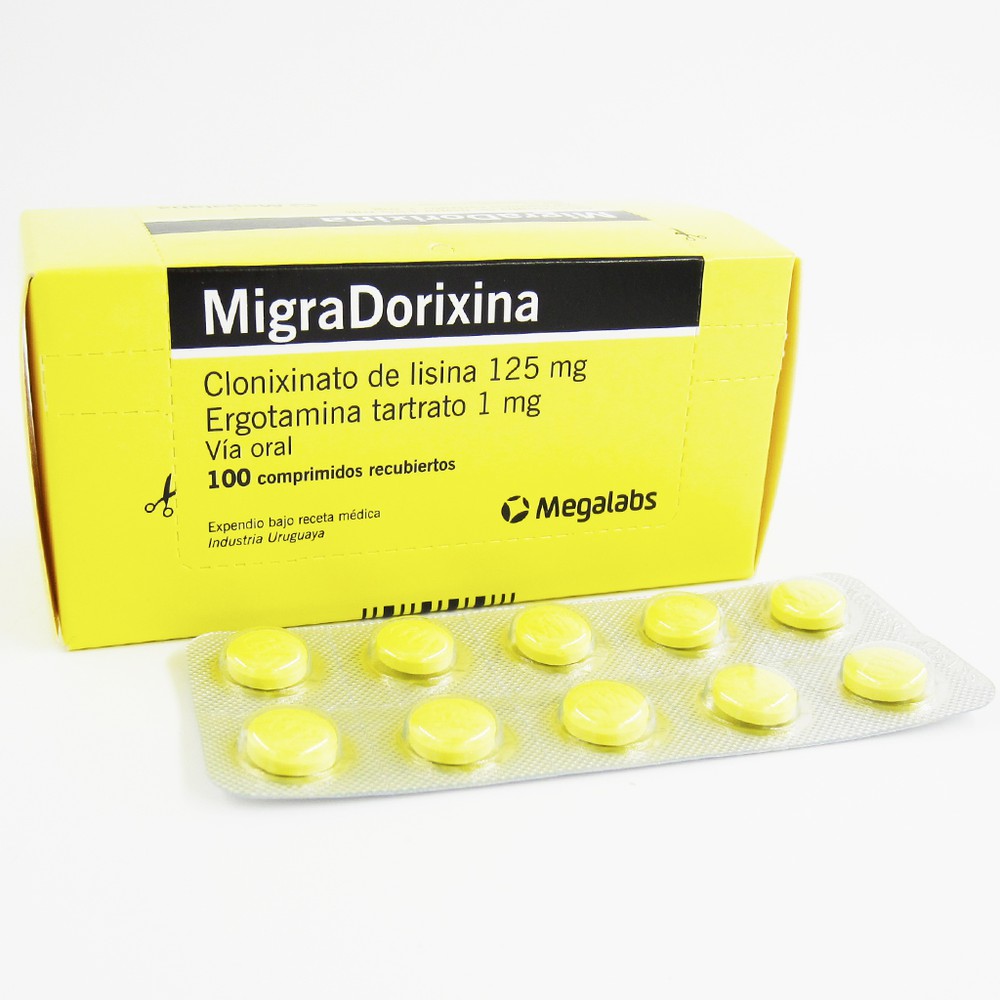 Migradorixina x 100 Comps