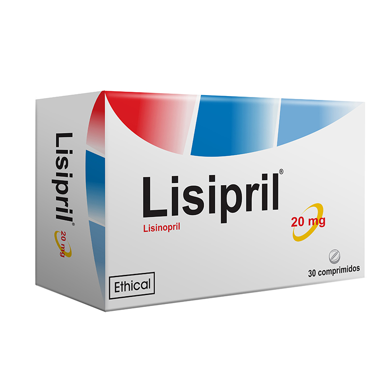 Lisipril 20mg x 30 Comps