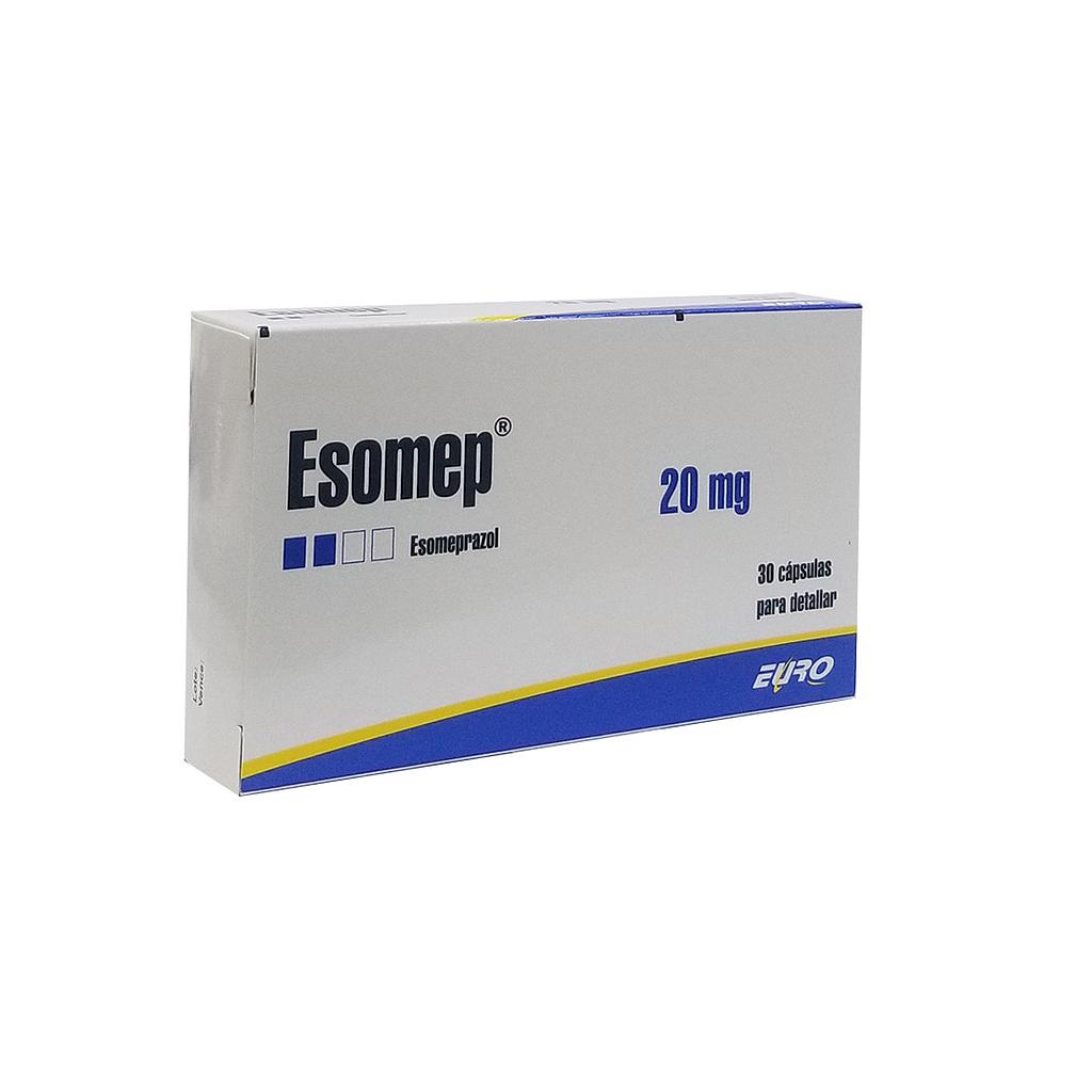 Esomep 20mg x 30 Comps