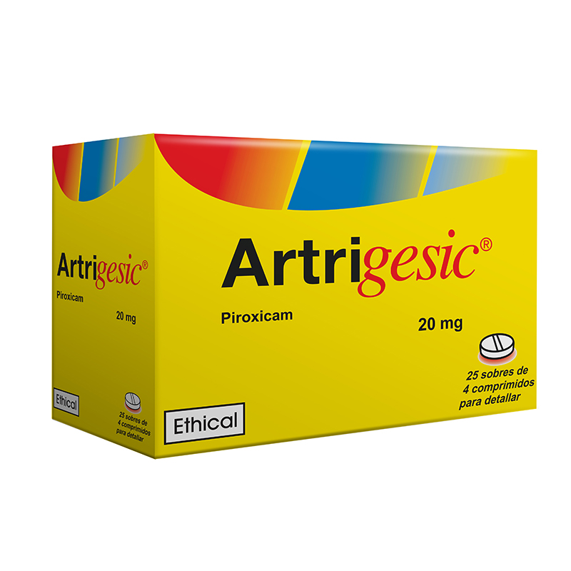 Artrigesic 20mg x 25 Sobres x 4 Comps