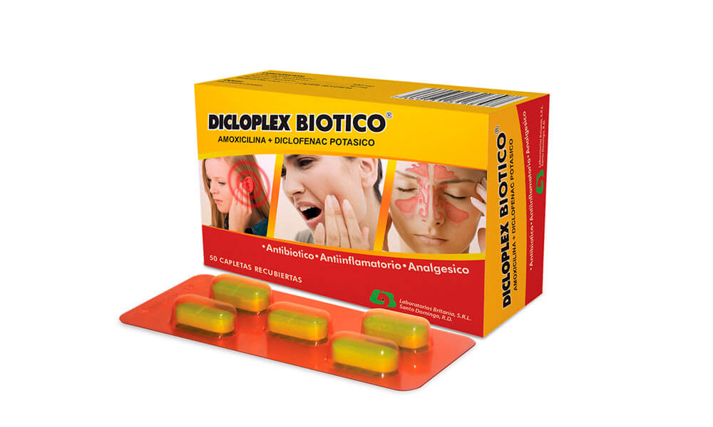 Dicloplex Biotico x 50 Caps