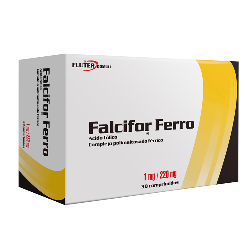 Falcifor Ferro 1mg/220mg x 30 Comps