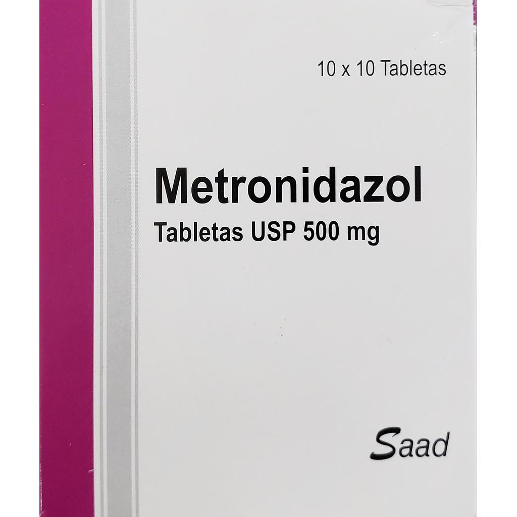 Metronidazol Saad 500mg x 100 Caps