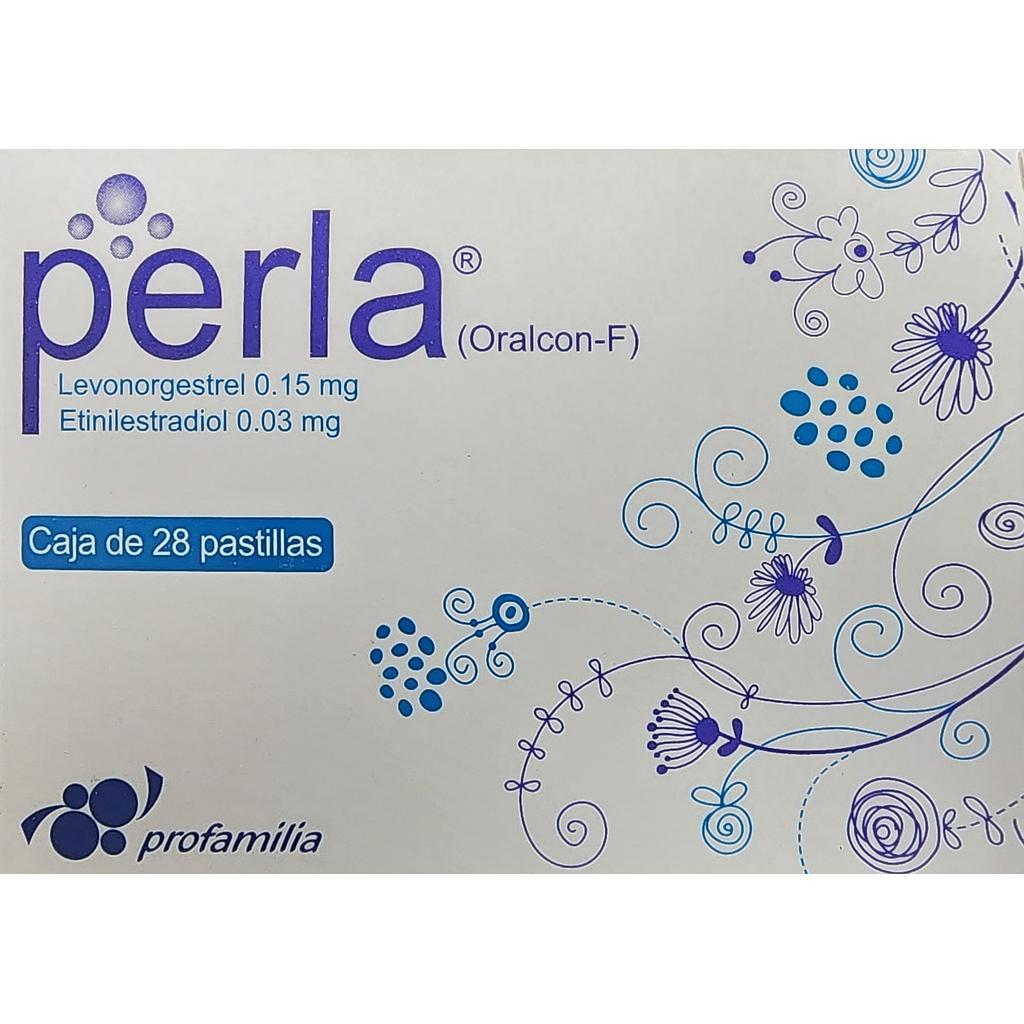 Perla Anticonceptiva Oral x 1 Caja/28 Caps