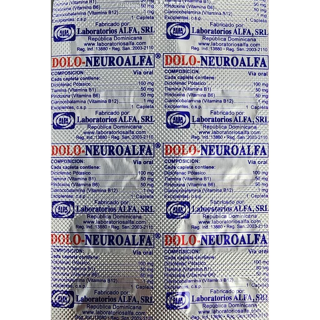 Dolo Neuro Alfa x 1 Blister/10 Caps