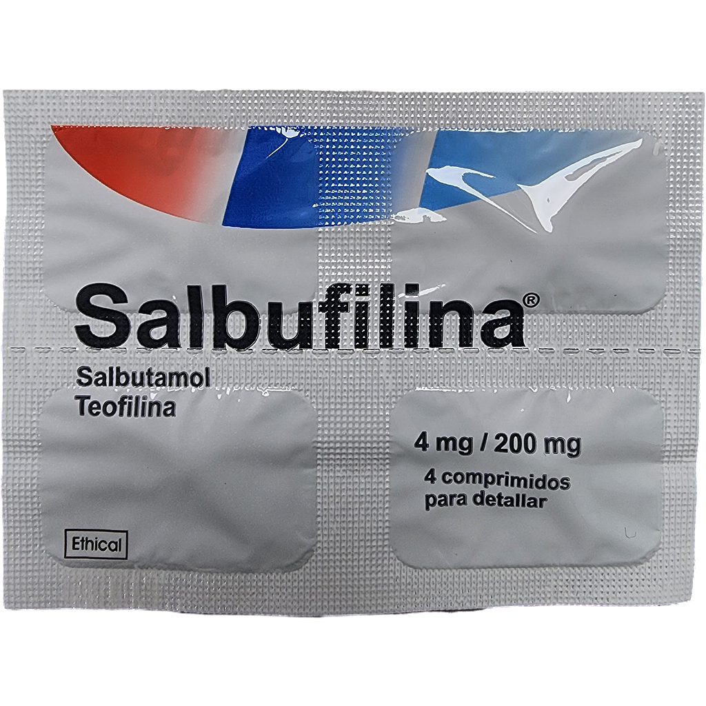 Salbufilina 4/200mg x 1 Sobres/4 Comps