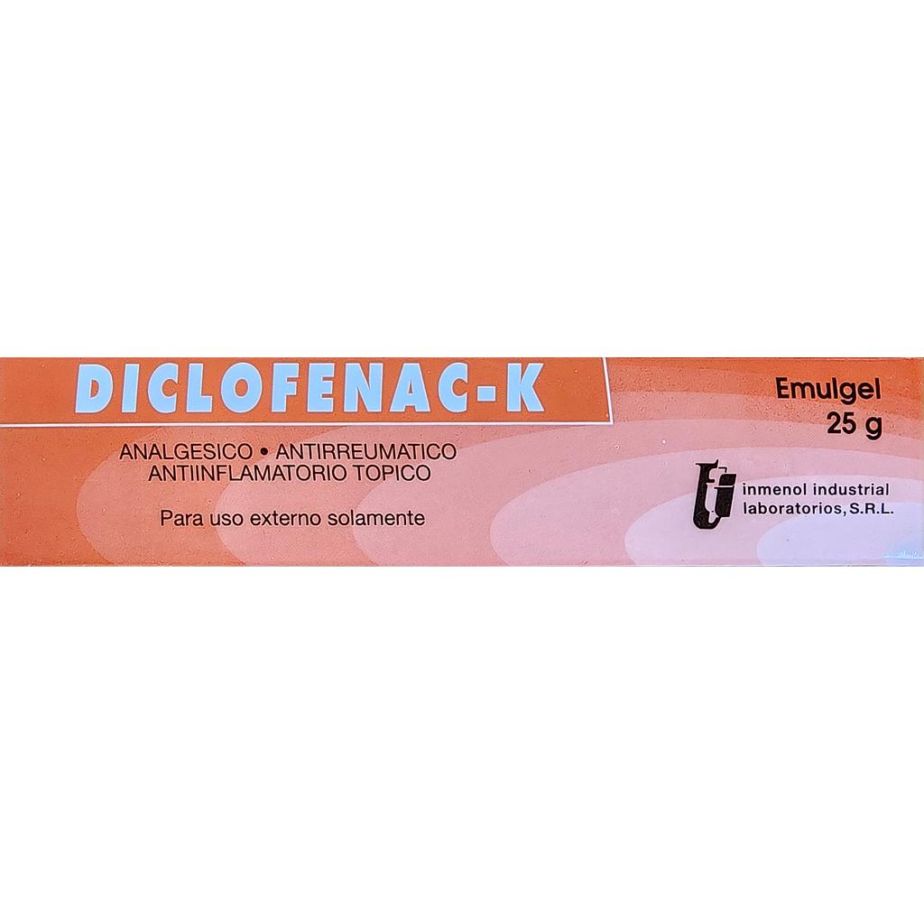 Diclofenac-K Inmenol x 25gr Emulgel