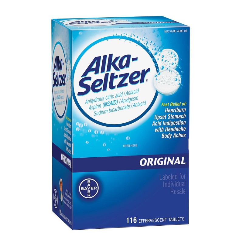 Alka Seltzer x 60 Caps