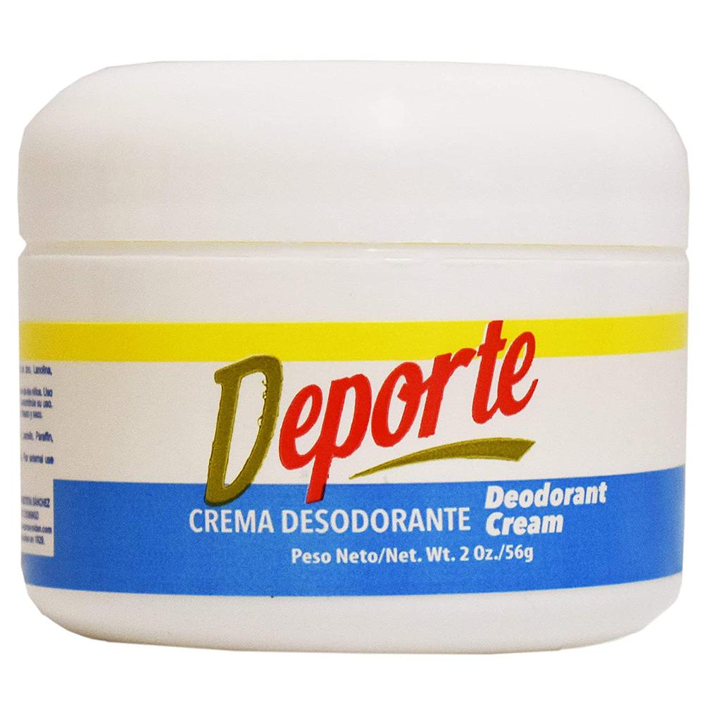 Desodorante Deporte Crema Tarro x 2oz