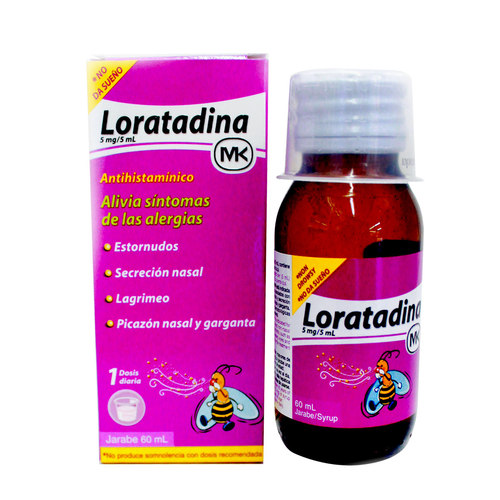 Loratadina MK Jbe x 60ml