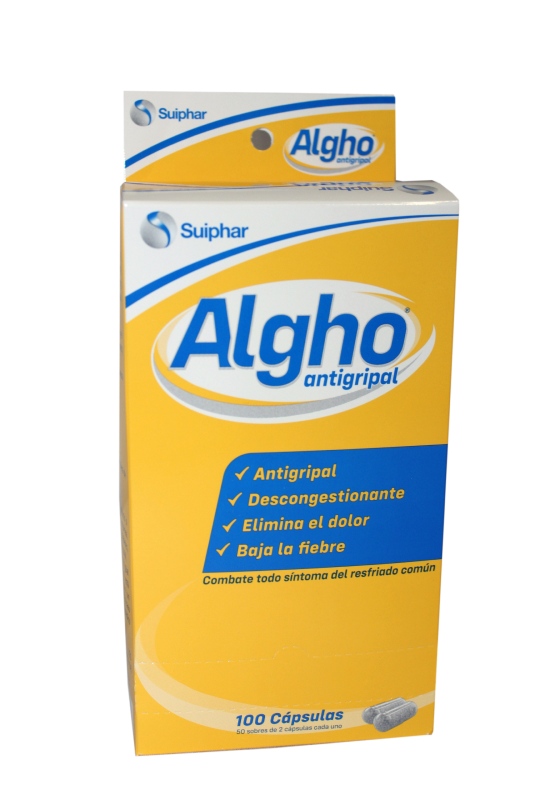 Algho Antigripal x 100 Caps***