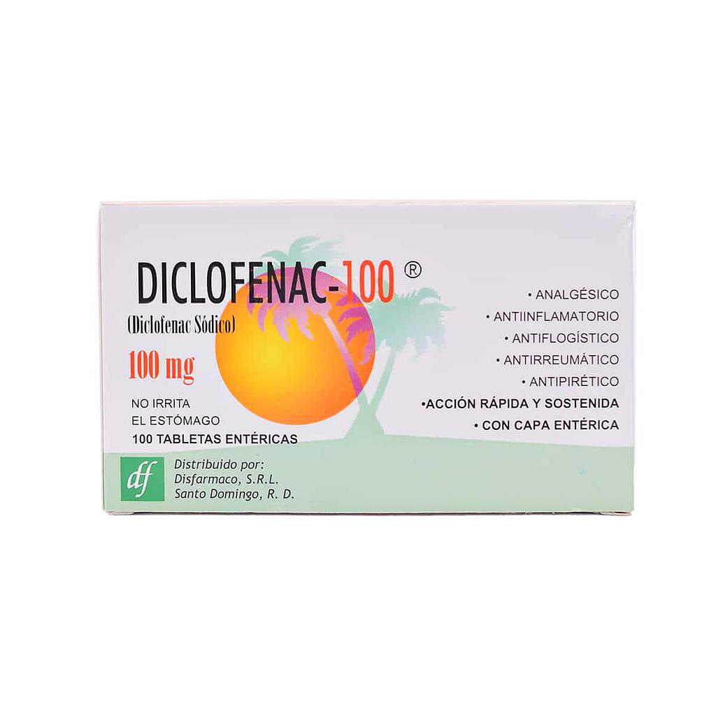 Diclofenac DF 100mg x 100 Caps