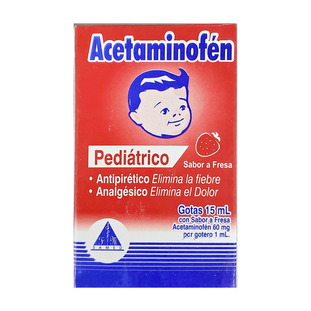 Acetaminofen Samed Gotas Fresa x 15ml